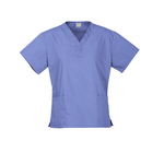 Biz Collection Ladies Classic Scrub Top Midblue