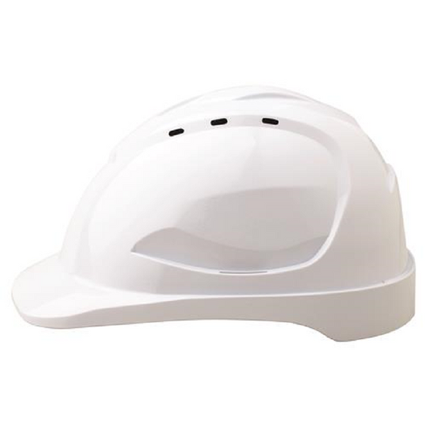 Pro Choice Safety Gear V9 Hard Hat Vented Pushlock Harness White