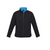 Biz Collection Mens Geneva Jacket Black/Cyan