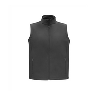 Biz Collection Mens Apex Vest Grey