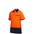 KingGee Mens Hyperfreeze Short Sleeve Polo Orange/Navy 