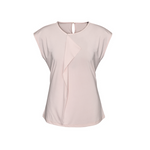 Biz Collection Ladies Mia Pleat Knit Top Blush