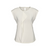 Biz Collection Ladies Mia Pleat Knit Top Ivory