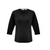 Biz Collection Ladies Lana 3/4 Sleeve Top Black