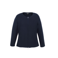 Biz Collection Ladies 2 way Zip Cardigan Navy