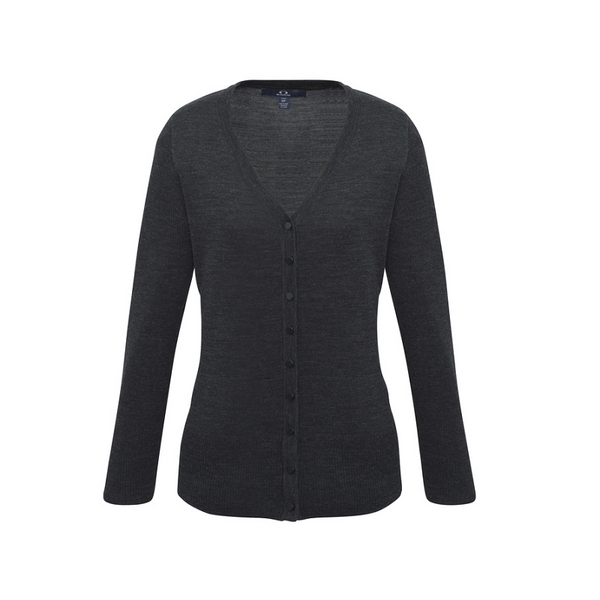 Biz Collection Ladies Milano Cardigan Charcoal