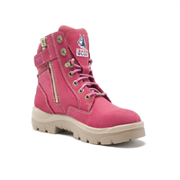 Steel Blue Ladies Southern Cross Safety Boot Pink