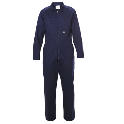 Hard Yakka Polycotton Zip Overall Navy