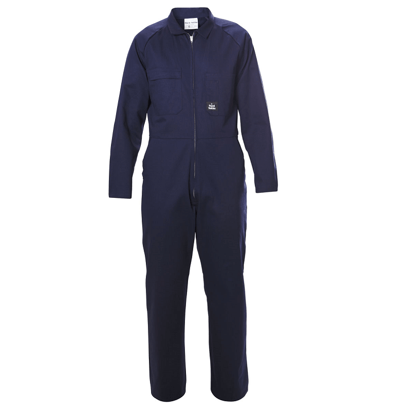 Hard Yakka Polycotton Zip Overall Navy