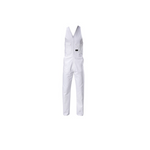 Hard Yakka Easy Action Polycotton Zip Overall White