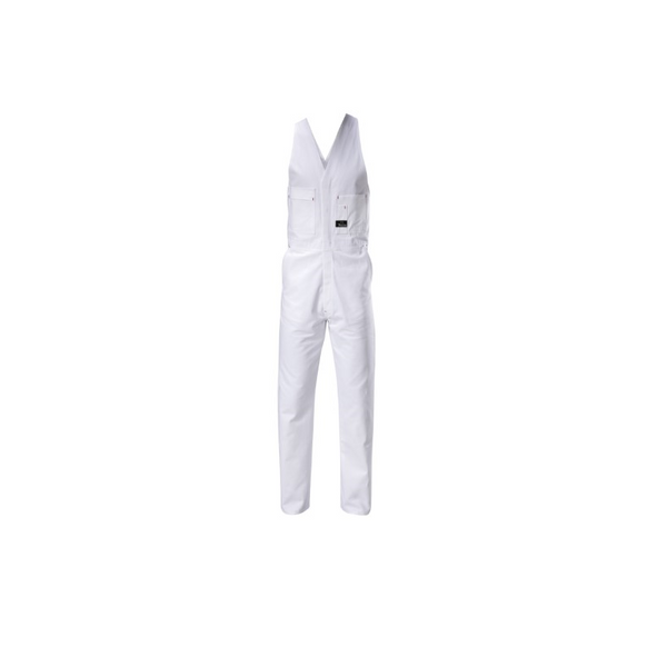 Hard Yakka Easy Action Polycotton Zip Overall White