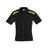 Biz Collection Mens United Polo Black/Gold