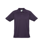 Biz Collection Mens Blade Polo Grape/Black