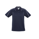 Biz Collection Mens Blade Polo Navy/White