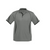 Biz Collection Mens Razor Polo Ash/Black