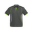 Biz Collection Mens Razor Polo Grey/Lime