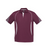 Biz Collection Mens Razor Polo Maroon/White