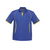 Biz Collection Mens Razor Polo Royal Blue/Gold