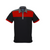 Biz Collection Mens Charger Polo Black/Red