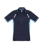 Biz Collection Mens Renegade Polo Navy/Sky