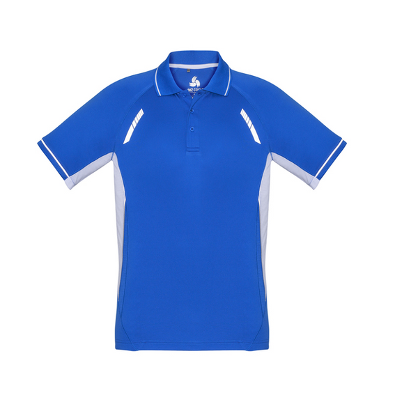 Biz Collection Mens Renegade Polo Blue/White