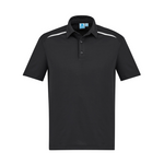 Biz Collection Mens Sonar Polo Black/White