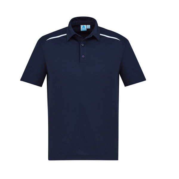 Biz Collection Ladies Sonar Polo Navy/White