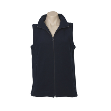 PF905 Ladies Plain Micro Fleece Vest