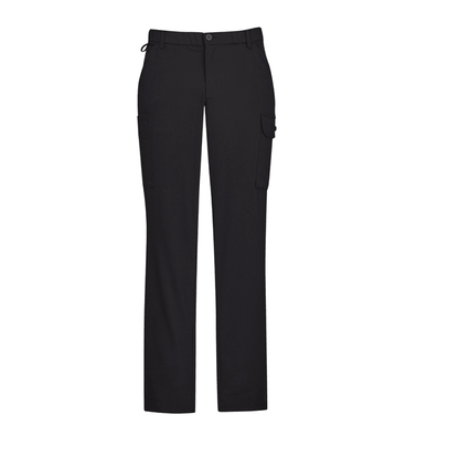 BizCare Mens Comfort Waist Cargo Pant Charcoal