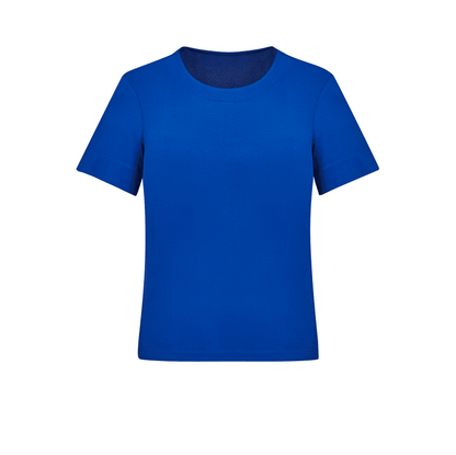 BizCare Womens Soft Jersey Top Electric Blue