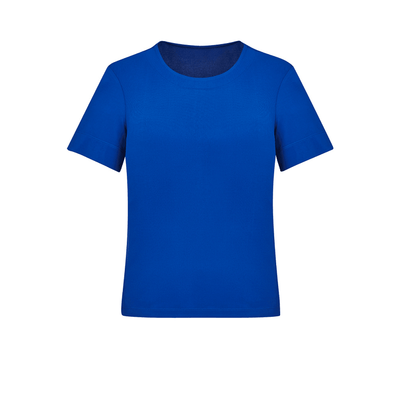 BizCare Womens Soft Jersey Top Electric Blue