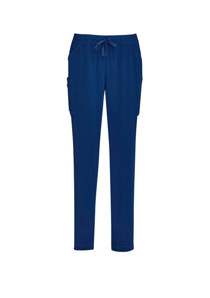 BizCare Womens Slim Leg Scrub Pant Navy