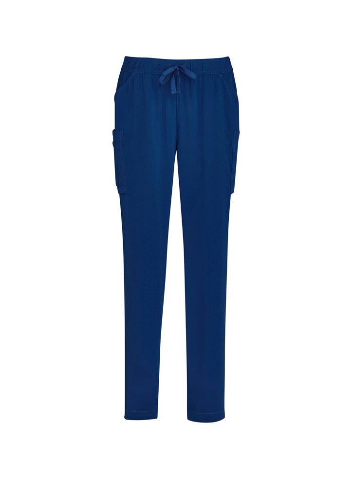BizCare Womens Slim Leg Scrub Pant Navy