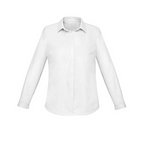 Biz Corporates Womens Charlie Long Sleeve Shirt White