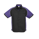 Biz Collection Mens Nitro Shirt Black/Purple