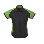 Biz Collection Ladies Nitro Shirt Black/Green