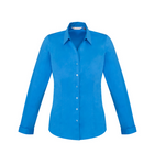 Biz Collection Ladies Monaco Shirt Cyan