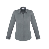 Biz Collection Ladies Monaco Shirt Platinum