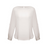 Biz Collection Ladies Madison Boatneck Blouse Ivory