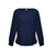 Biz Collection Ladies Madison Boatneck Blouse Midnight Blue