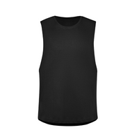 Syzmik Mens Streetworx Sleeveless Tee Black