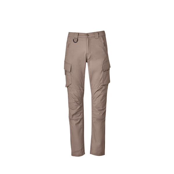 Syzmik Mens Streetworx Curved Cargo Pant Khaki