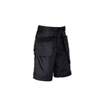 Syzmik Mens Ultralite Multi-Pocket Short Charcoal/Black