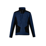 Syzmik Unisex Streetworx Reinforced 1/4 Zip Pullover Navy/Black