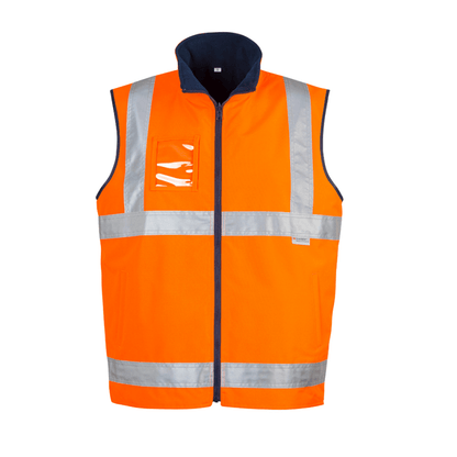 ZV358 Syzmik Mens Hi Vis Lightweight Fleece Lined Vest – Totally ZV358 Syzmik Mens Hi Vis Lightweight Fleece Lined Vest – Totally