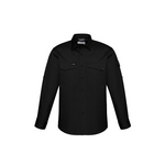 Syzmik Mens Cooling Long Sleeve Shirt Black