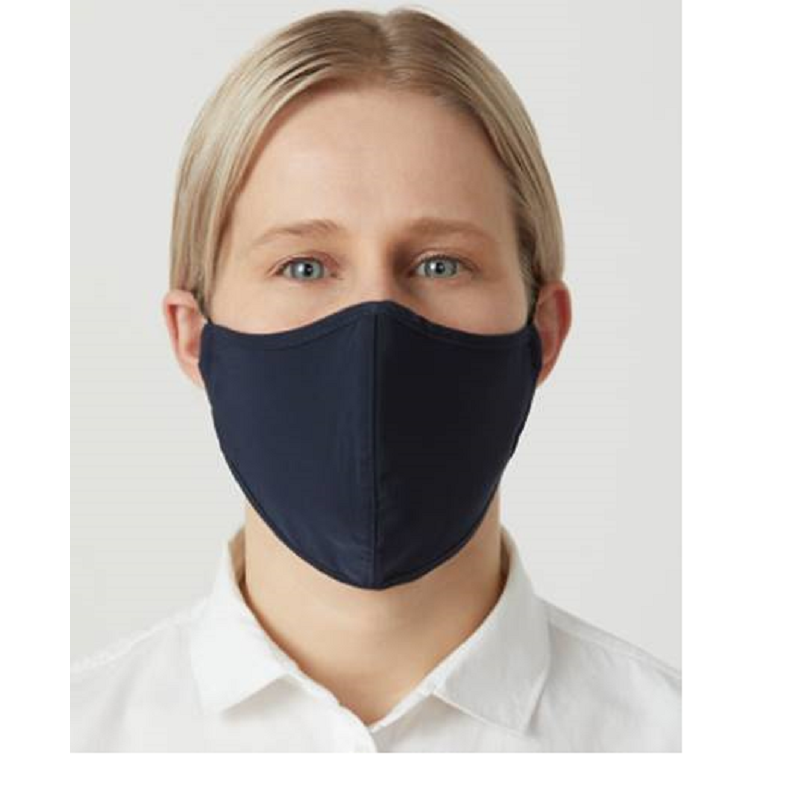 5 Pack Re-usable Face Masks Navy