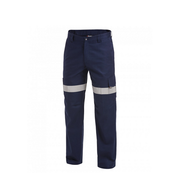 KingGee Mens Workcool 2 Pant with Reflective Tape Navy